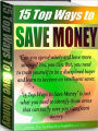 eBook on - 15 Top Ways to Save Money - Pocket Change not Enough?