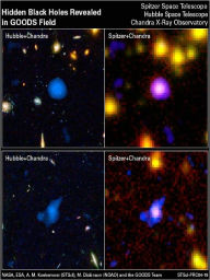 Title: Spitzer Leads NASA's Great Observatories to Uncover Black Holes, Other Hidden Objects in the Distant Universe, Author: JD P