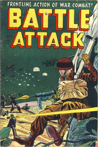 Title: Battle Attack Number 1 War Comic Book, Author: Lou Diamond