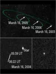 Title: Hubble Telescope Feature - Hubble Observes Planetoid Sedna, Mystery Deepens, Author: JD P