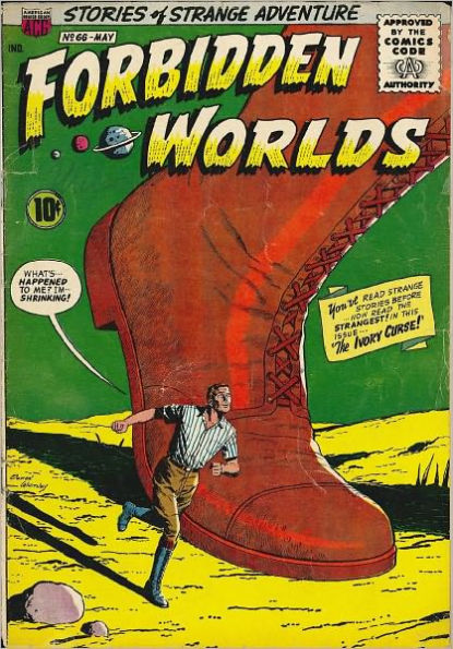 Forbidden Worlds Number 66 Horror Comic Book