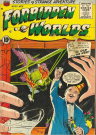 Title: Forbidden Worlds Number 60 Horror Comic Book, Author: Lou Diamond