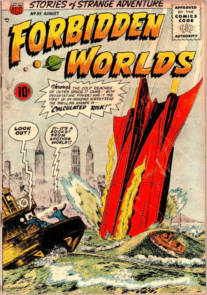 Forbidden Worlds Number 35 Horror Comic Book