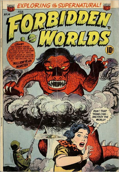 Forbidden Worlds Number 14 Horror Comic Book