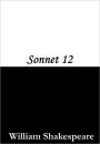 Sonnet 12