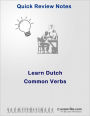 Learn Dutch: Common Verbs