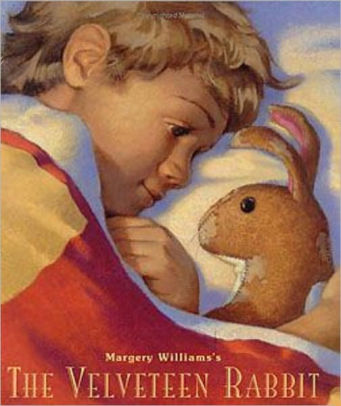 velveteen rabbit stuffed animal and book