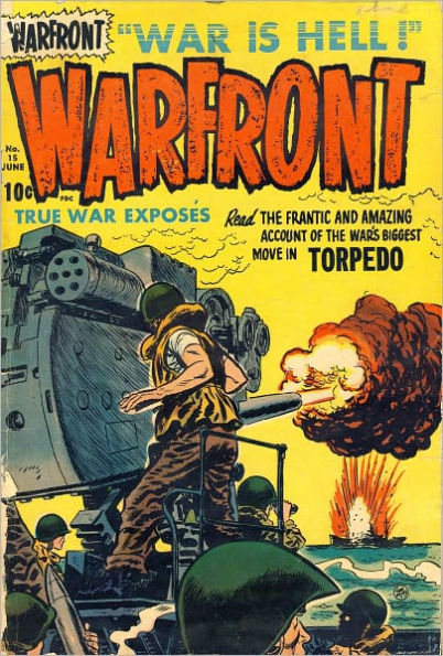 Warfront Number 15 War Comic Book