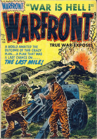 Title: Warfront Number 19 War Comic Book, Author: Lou Diamond