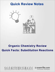 Title: Organic Chemistry Quick Facts: Substitution Reactions, Author: Sharma