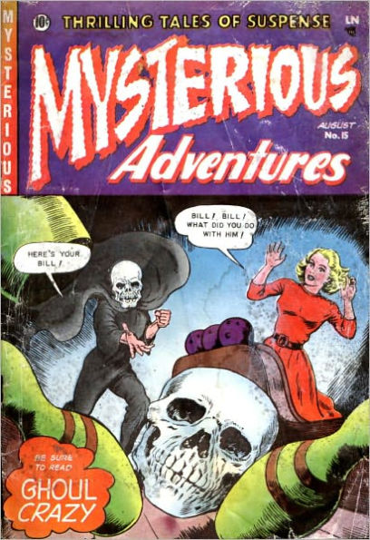 Mysterious Adventures Number 15 Horror Comic Book