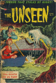 Title: Unseen Number 12 Horror Comic Book, Author: Lou Diamond