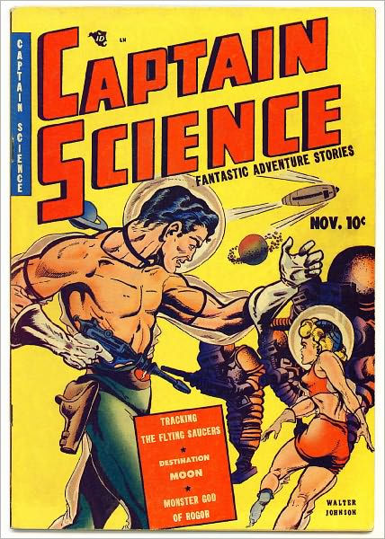 Captain Science Number 1 Superhero Comic Book by Lou Diamond | eBook ...