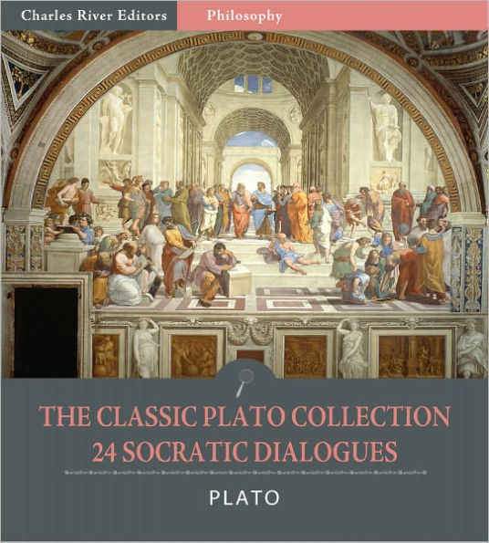 The Classic Plato Collection: 24 Socratic Dialogues (Illustrated)