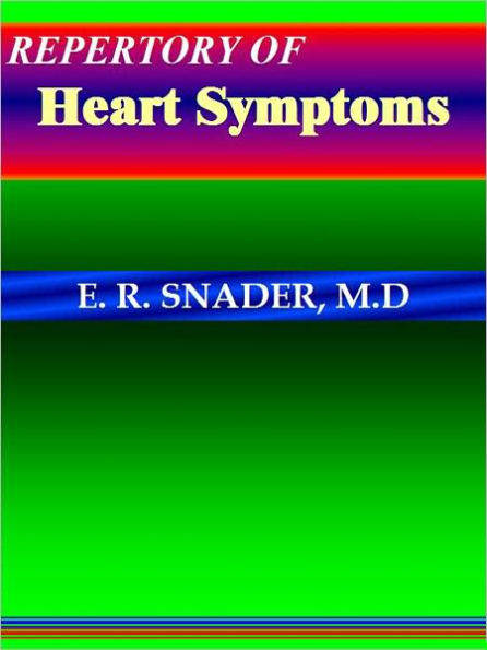 REPERTORY OF THE HEART SYMPTOMS