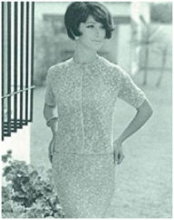 Title: PATTERN #0087 DAWN DAY TO EVENING SUIT VINTAGE KNITTING, Author: Princess of Patterns