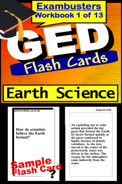 GED Study Guide Earth Science Review--GED Science Flashcards--GED Prep Workbook 1 of 13