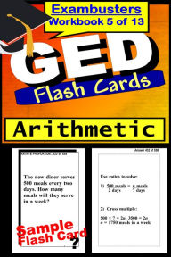 Title: GED Study Guide Arithmetic Review--GED Math Flashcards--GED Prep Workbook 5 of 13, Author: GED Ace Academics