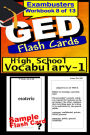 GED Study Guide High School Vocabulary--GED Flashcards--GED Prep Workbook 8 of 13