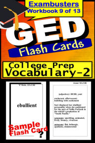 Title: GED Study Guide College Prep Vocabulary--GED Flashcards--GED Prep Workbook 9 of 13, Author: GED Ace Academics
