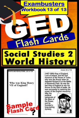 Ged Study Guide Social Studies 2 World History Ged Flashcards Ged Prep Book 13 Of 13 By Ged Ace Academics Nook Book Ebook Barnes Noble