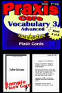 PRAXIS Core Study Guide Advanced Vocabulary--PRAXIS Flashcards--PRAXIS Core Prep Workbook 3 of 8