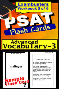 Title: PSAT Study Guide Advanced Vocabulary--PSAT Flashcards---PSAT-NMSQT Prep Workbook 3 of 6, Author: PSAT-NMSQT Ace Academics