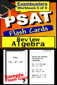 Title: PSAT Study Guide Algebra Review--PSAT Math Flashcards---PSAT-NMSQT Prep Workbook 5 of 6, Author: PSAT-NMSQT Ace Academics