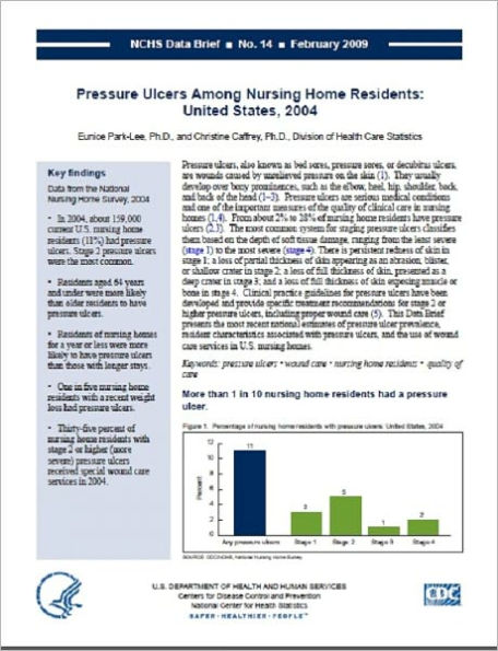 Pressure Ulcers Among Nursing Home Residents: United States, 2004