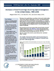 Title: Increase in Fatal Poisonings Involving Opioid Analgesics in the United States, 1999–2006, Author: Margaret Warner