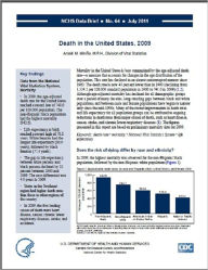 Title: Death in the United States, 2007, Author: A rialdi M. Miniño