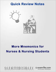 Title: Study Aids: More Mnemonics for Nurses & Nursing Students, Author: Scott