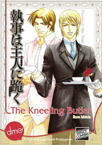 The Kneeling Butler (Yaoi Manga) - Nook Edition