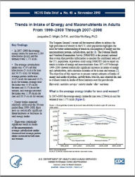 Title: Trends in Intake of Energy and Macronutrients in Adults From 1999–2000 Through 2007–2008, Author: Jacqueline D. Wright