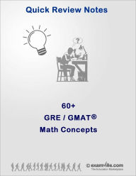 Title: 60+ Math Concepts You Need to Know for the GRE and GMAT, Author: Gupta
