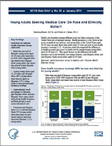 Young Adults Seeking Medical Care: Do Race and Ethnicity Matter?