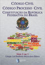 Código Civil Brasileiro, Código de Processo Civil, Constituição da República Federativa do Brasil, Brasil, Lei, Legislação, Direito