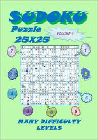 Title: Sudoku Puzzle 25X25, Volume 4, Author: YobiTech Consulting
