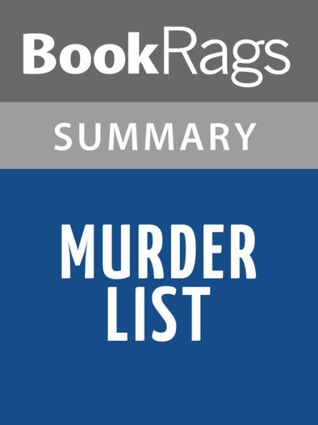 Murder List by Julie Garwood l Summary & Study Guide