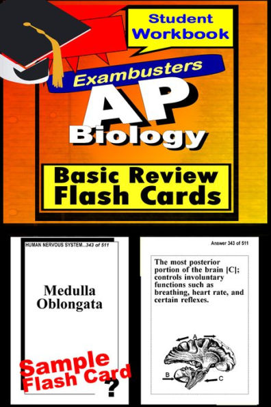 AP Biology Study Guide--AP Science Flashcards--AP Prep Workbook