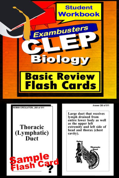 CLEP Test Biology--CLEP Science Flashcards--CLEP Prep Exam Workbook