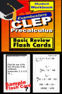 CLEP Test Precalculus--CLEP Math Flashcards--CLEP Prep Exam Workbook