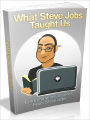 What Steve Jobss Taught Us - Entrepreneurial Lessons From Steve Jobss
