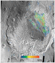 Title: Aram Chaos on Mars Was Once a Lake, Author: KR P