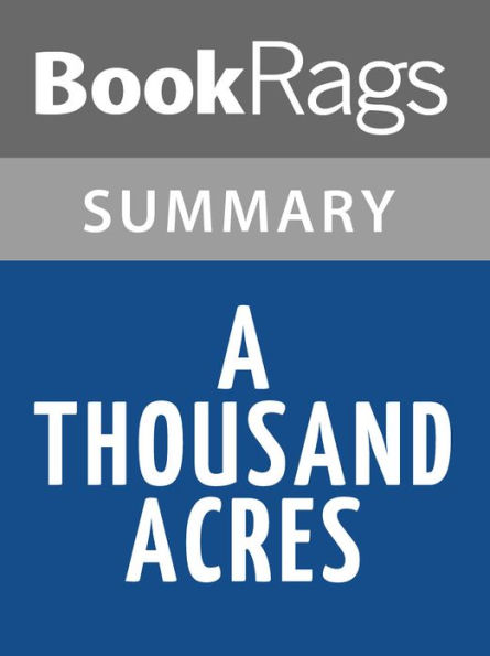 A Thousand Acres, by Jane Smiley Summary & Study Guide