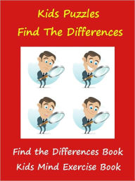 Title: Kids Best Puzzle Book : Find The Differences, Author: Megs