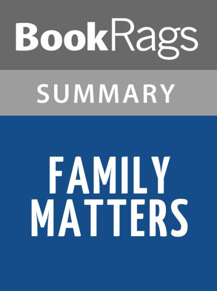 Family Matters by Rohinton Mistry l Summary & Study Guide