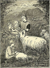 Title: The Sheep and Lamb., Author: Thomas Miller