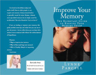 Title: Improve Your Memory: The Kickstart Guide to Keeping Your Memory Sharp, Author: Lynne Parcell