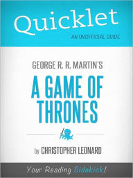 Title: Quicklet on Game Of Thrones, Author: The Quicklet Team